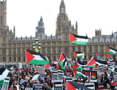 protesto Pró-Palestina